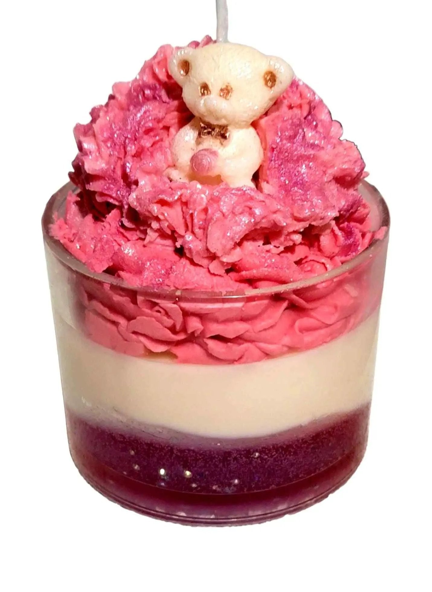Raspberry Creme Scented Soy Candle – Hand-Poured | 50-Hr Burn - My Madd Kreations