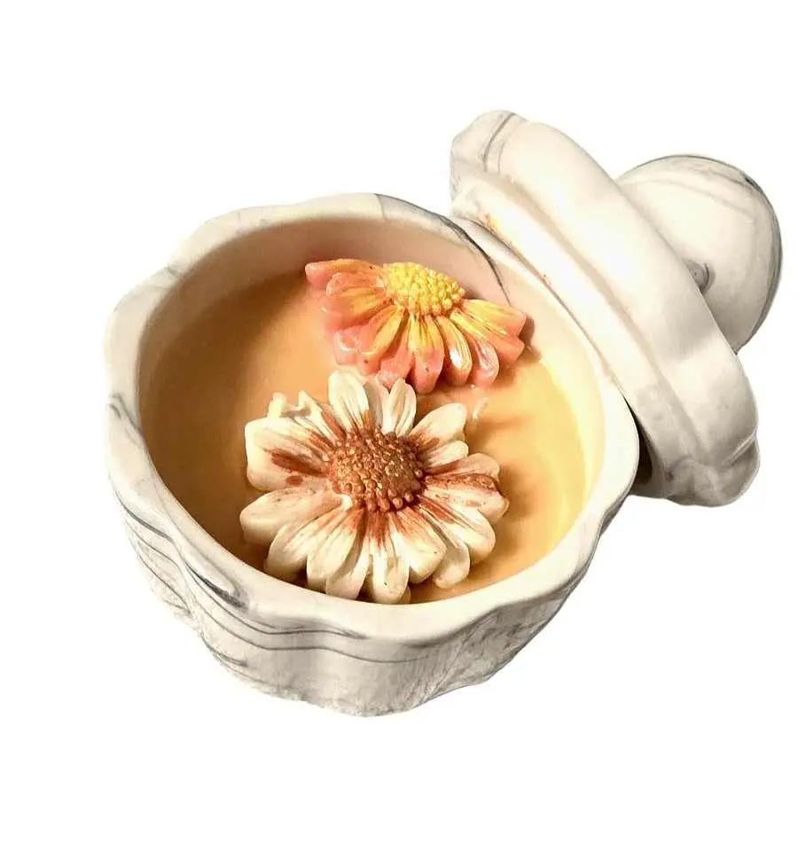 Vanilla Bourbon Scented Soy Candle – Hand-Poured | 50-Hr Burn - My Madd Kreations