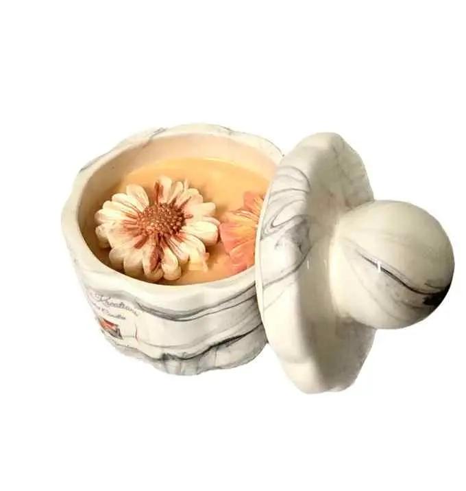 Vanilla Bourbon Scented Soy Candle – Hand-Poured | 50-Hr Burn - My Madd Kreations