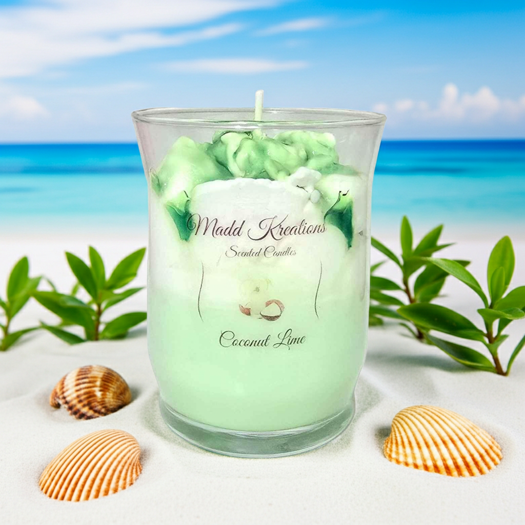 Coconut Lime Candle - Refreshing Scented Experience for Your Space
