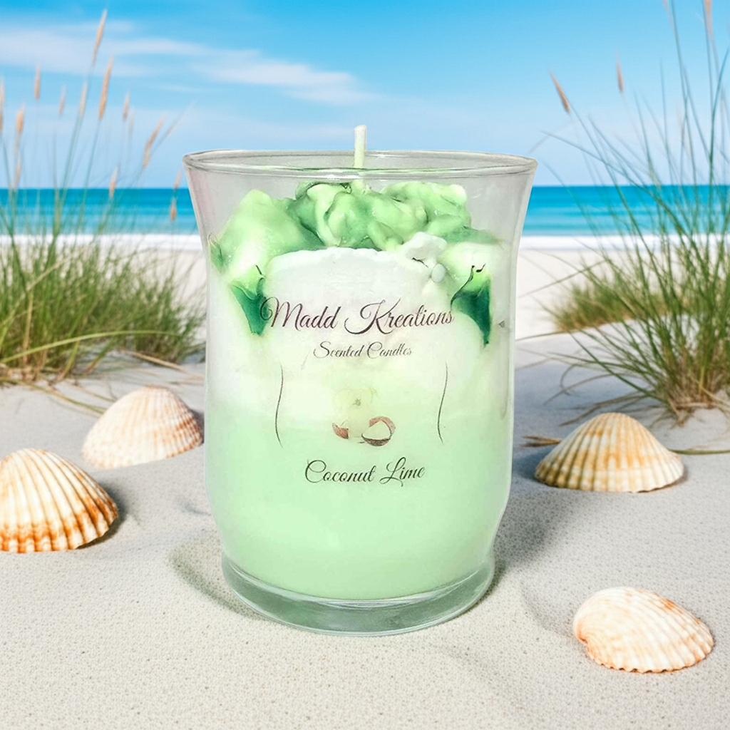 Coconut Lime Candle - Refreshing Scented Experience for Your Space