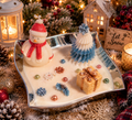 Let It Snow Candle – Custom Pick-Your-Scent | Hand-Poured Winter Scene