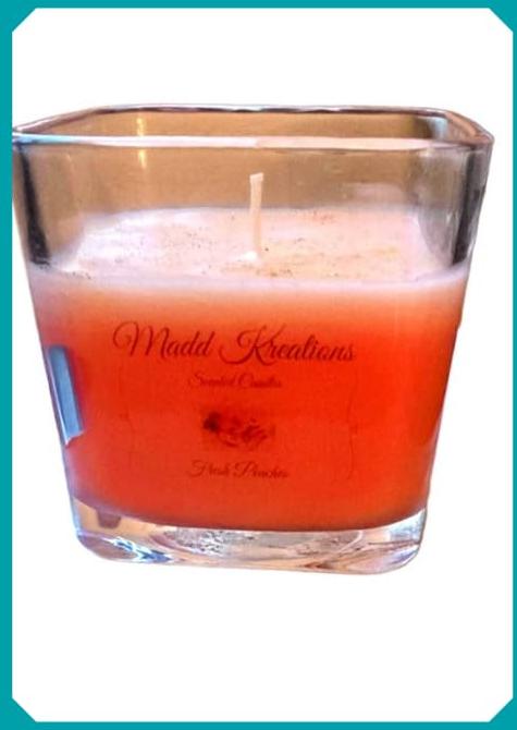 Peach Dream Scented Candle – 12 oz