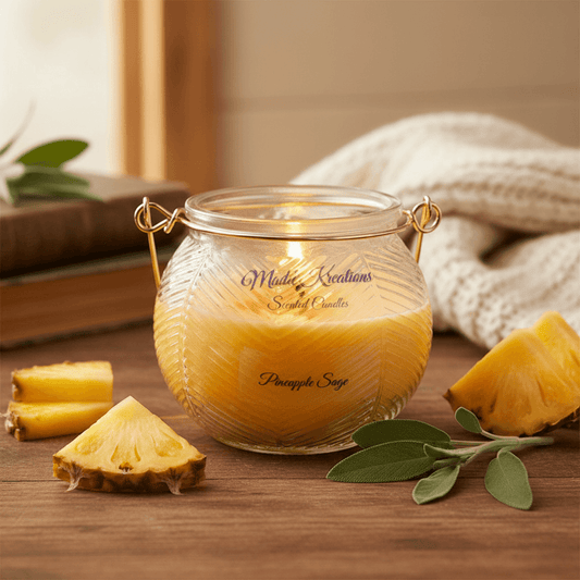 Pineapple Sage Candle - My Madd Kreations