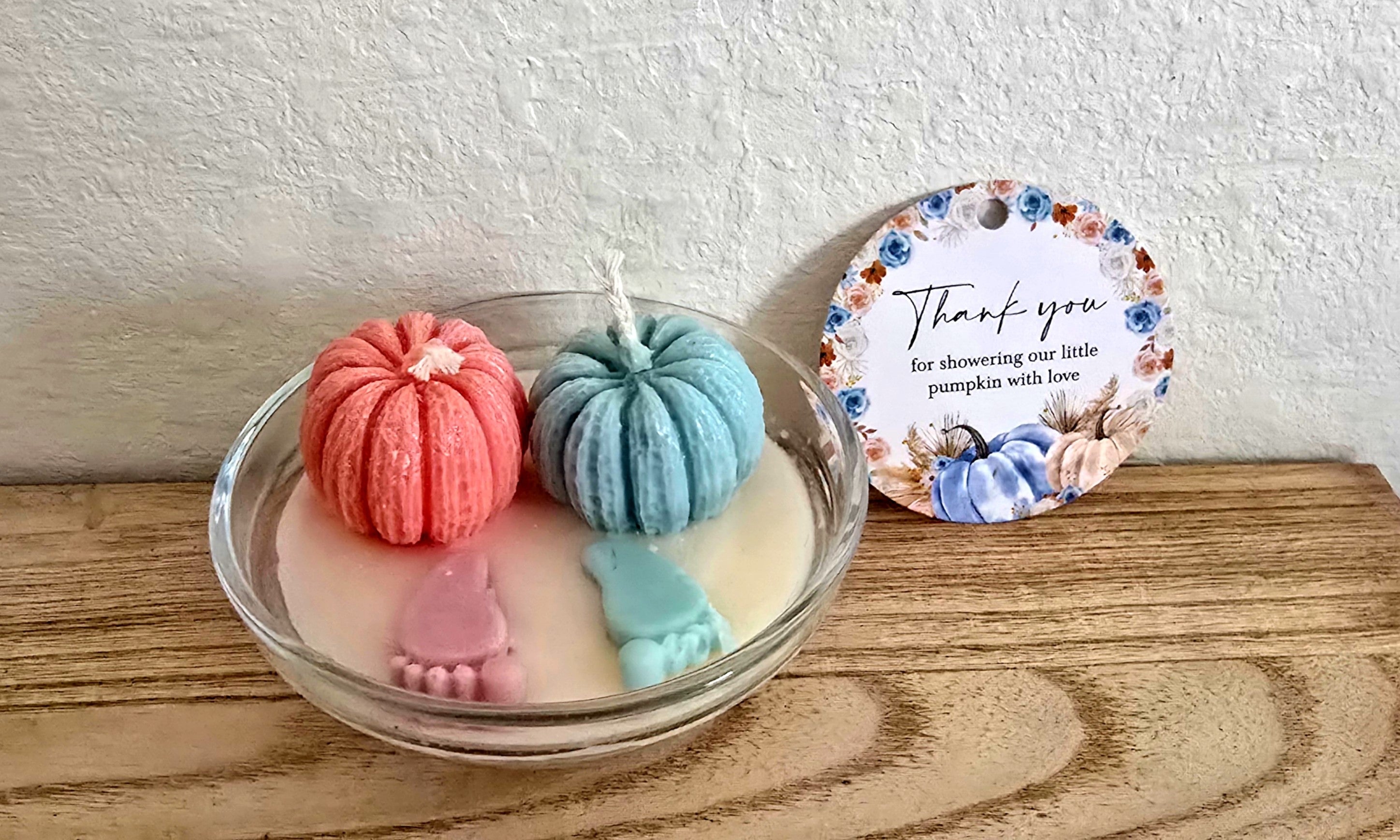 Baby Shower Candle Favors