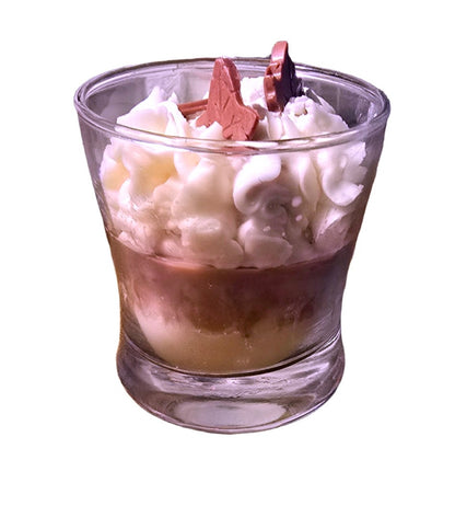 Pumpkin Soufflé Dessert Candle
