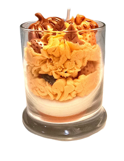 Happy Fall Pumpkin Pie Scented Candle – 12 oz