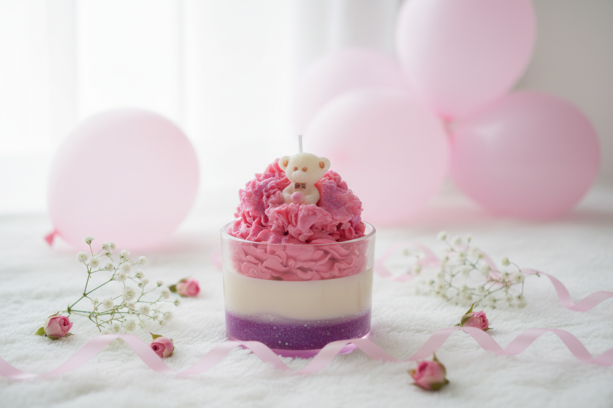 Raspberry Creme Scented Candle