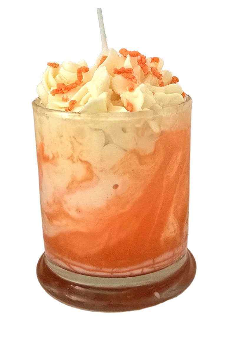 Orange Sherbet Scented Candle - My Madd Kreations