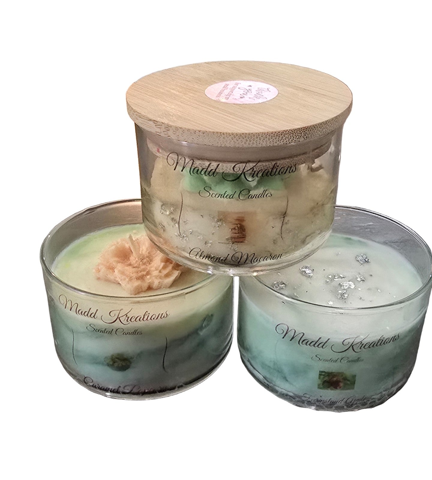 Almond Macaron, Caramel Lemon & Fairyland Cypress Candle Set