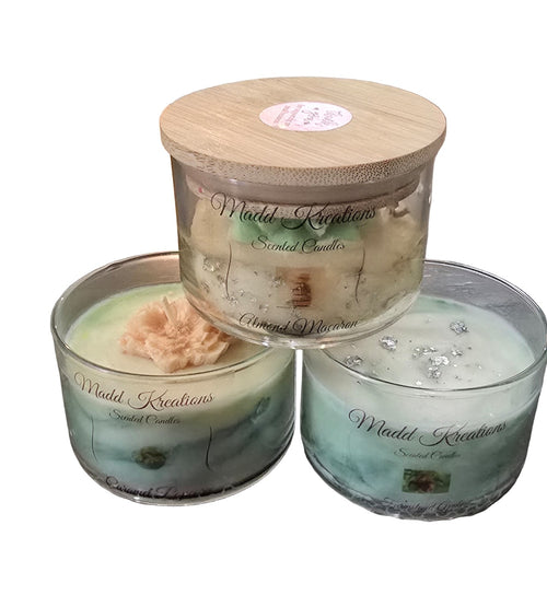 Almond Macaron, Caramel Lemon & Fairyland Cypress Candle Set