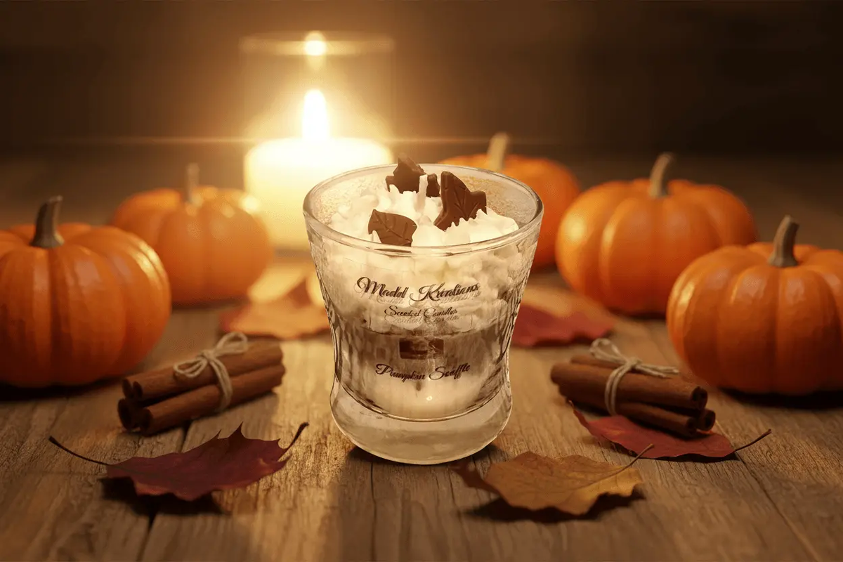 Pumpkin Soufflé Scented Candle – Classic - My Madd Kreations