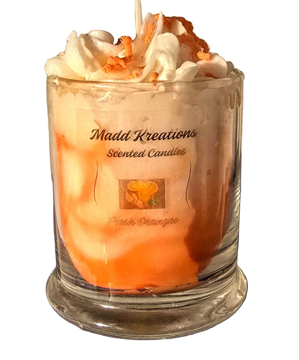 Fresh Oranges Scented Candle