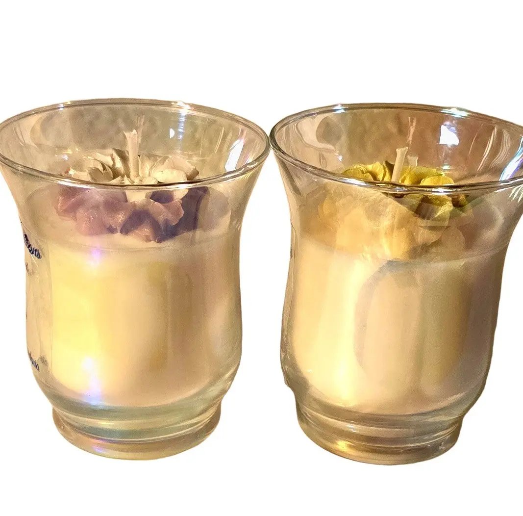 Freesia Gardenia Scented Candle Set - My Madd Kreations