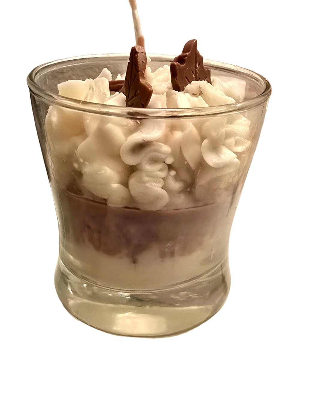 Pumpkin Soufflé Dessert Candle