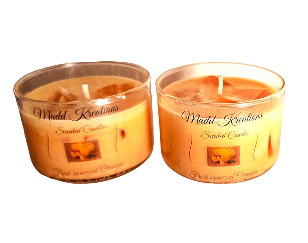 Fresh Squeezed Oranges Candle Set