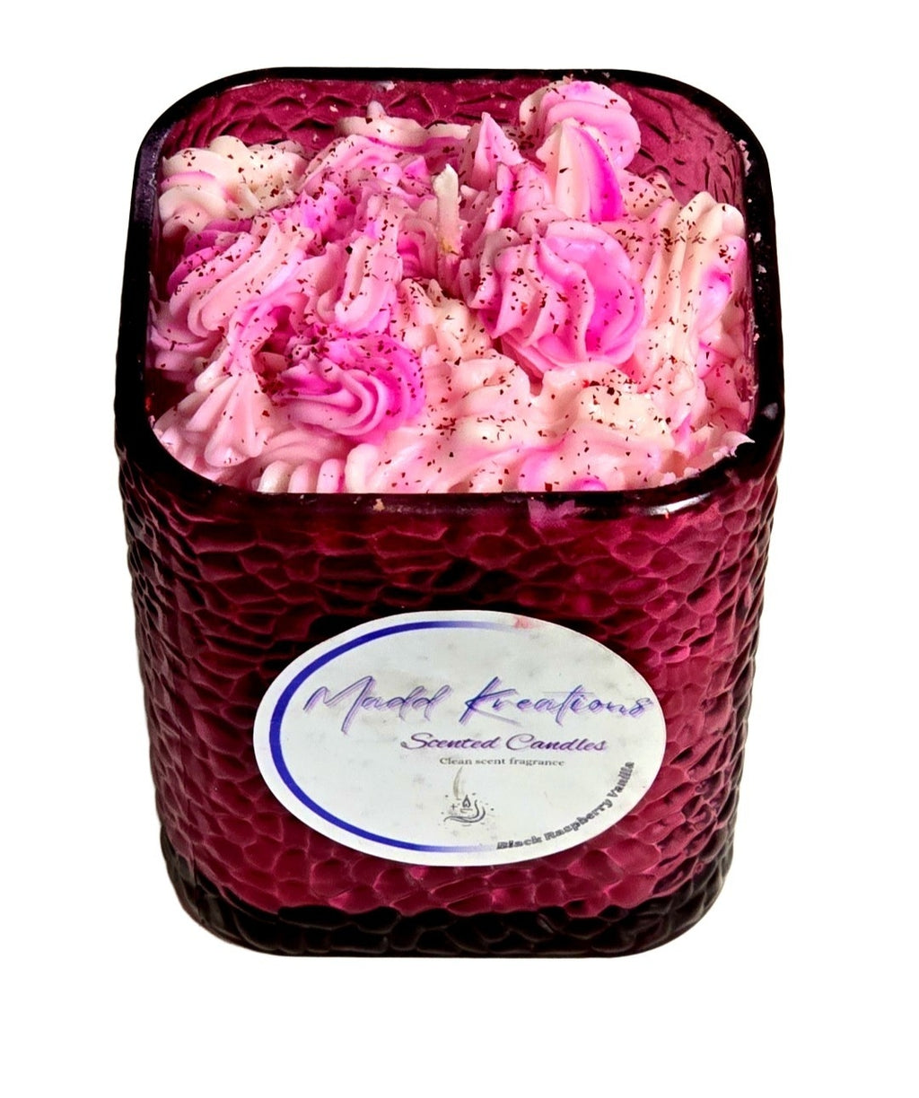 Black Raspberry Vanilla Scented Candle