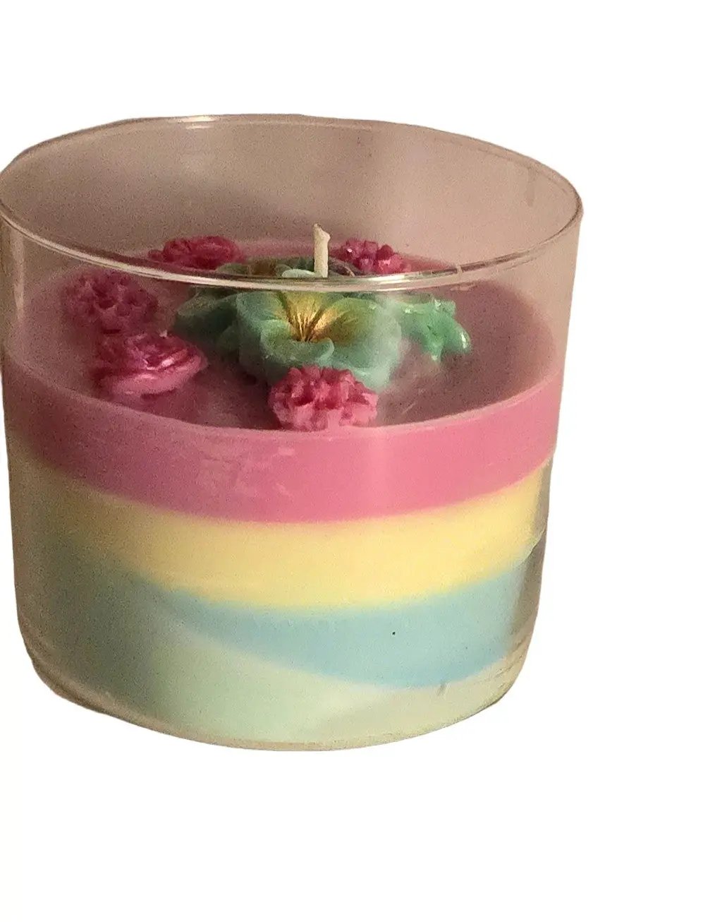 Lemon Freesia Scented Soy Candle – Hand-Poured | Fresh Floral Citrus - My Madd Kreations