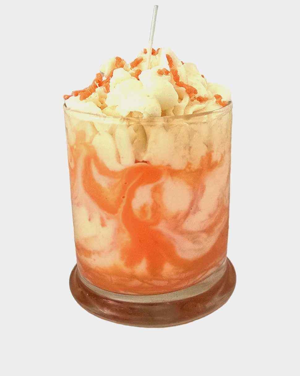 Orange Sherbet Scented Candle - My Madd Kreations