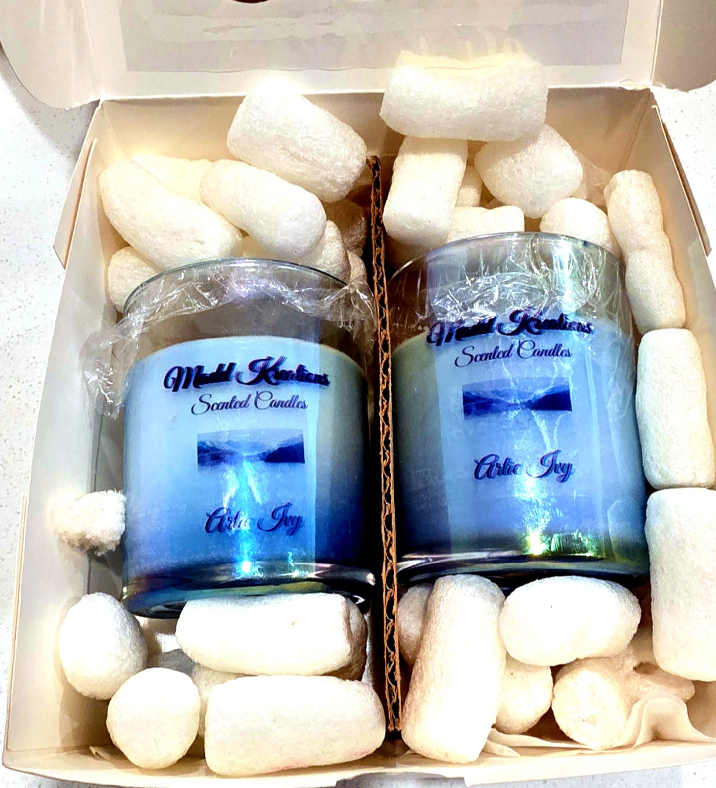Arctic Ivy Scented Candle Set - 2 x 6 oz