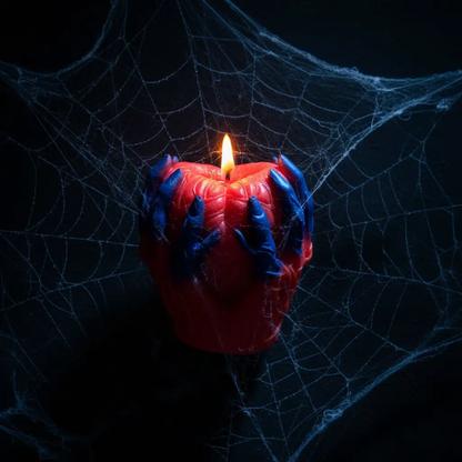 Top View Halloween Scene